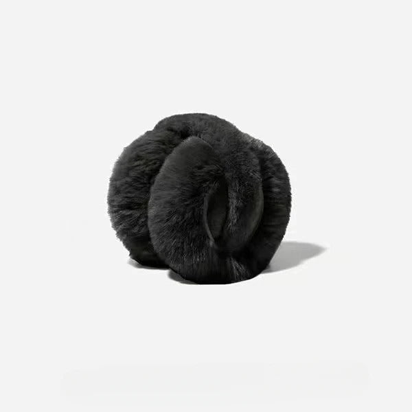 Solid Plush Winter Earmuffs: Warmth & Style for Men & Women