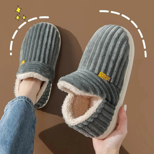 Evshine Plush Fur Slippers for Women & Men